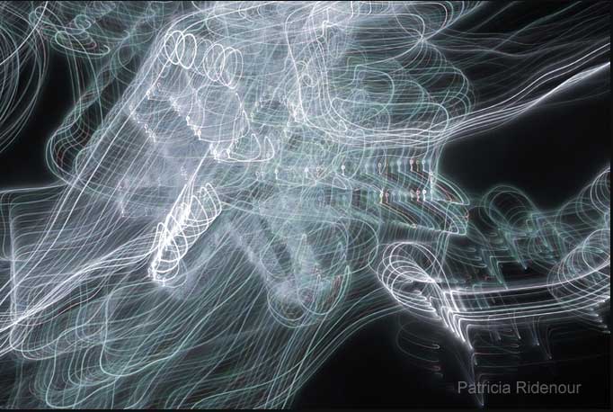 Patricia Ridenour_Drawing with light_Light painting